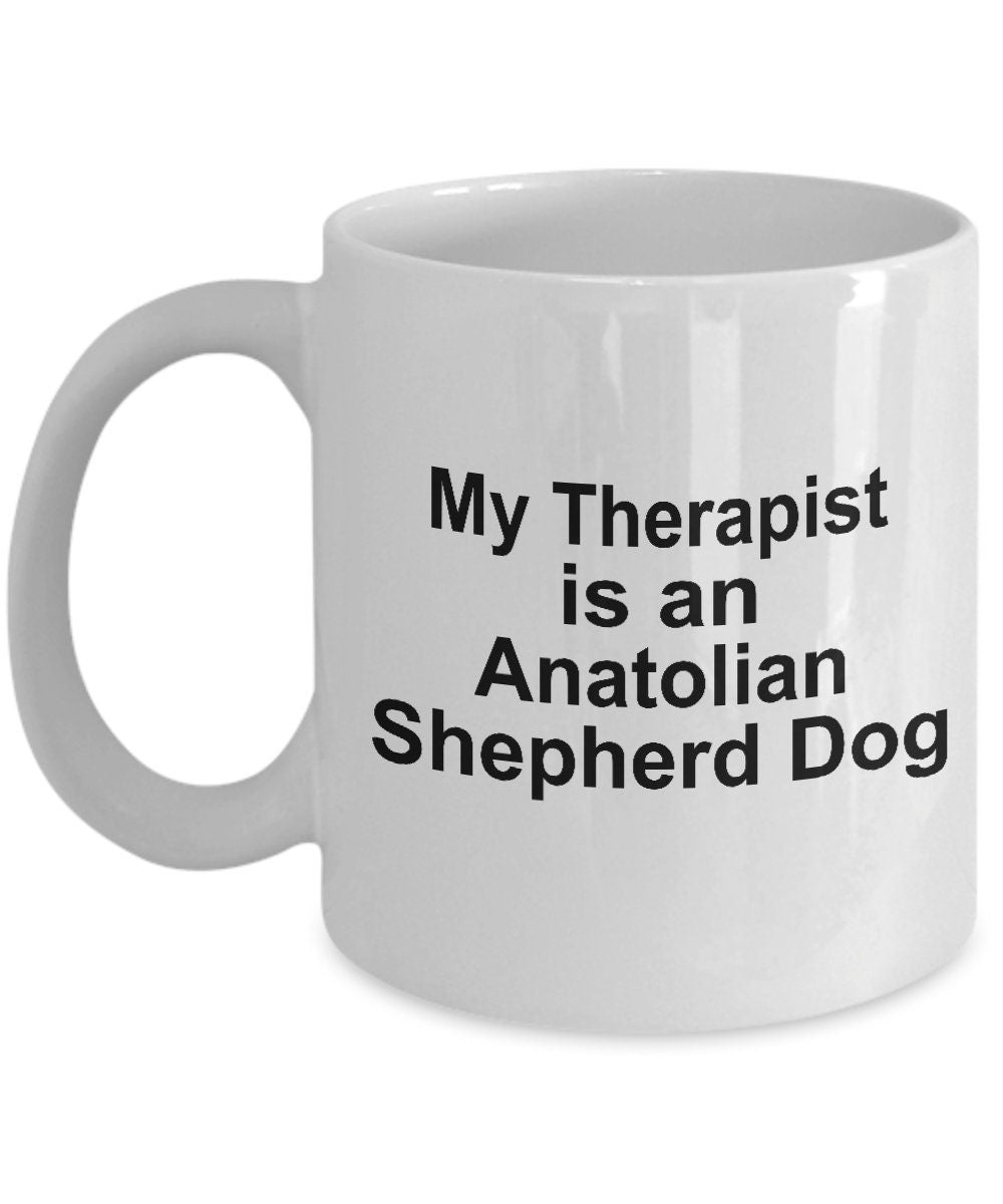 Anatolian Shepherd Dog Therapist Coffee Mug - Mallard Moon Gift Shop