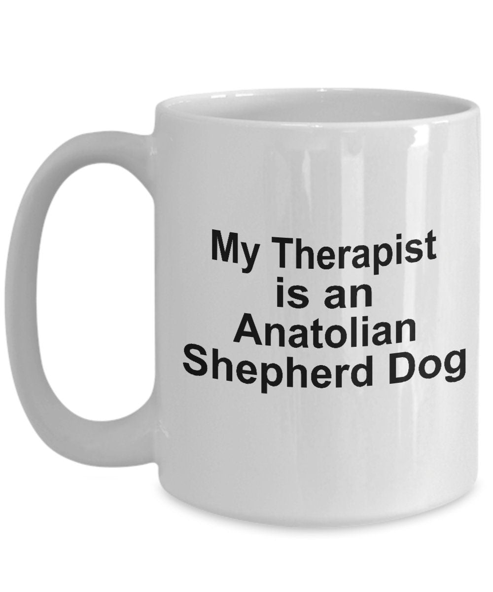 Anatolian Shepherd Dog Therapist Coffee Mug - Mallard Moon Gift Shop
