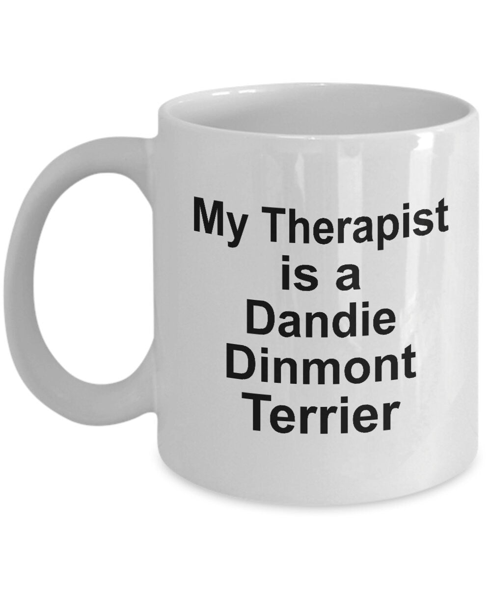Dandie Dinmont Terrier Dog Therapist Mug - Mallard Moon Gift Shop