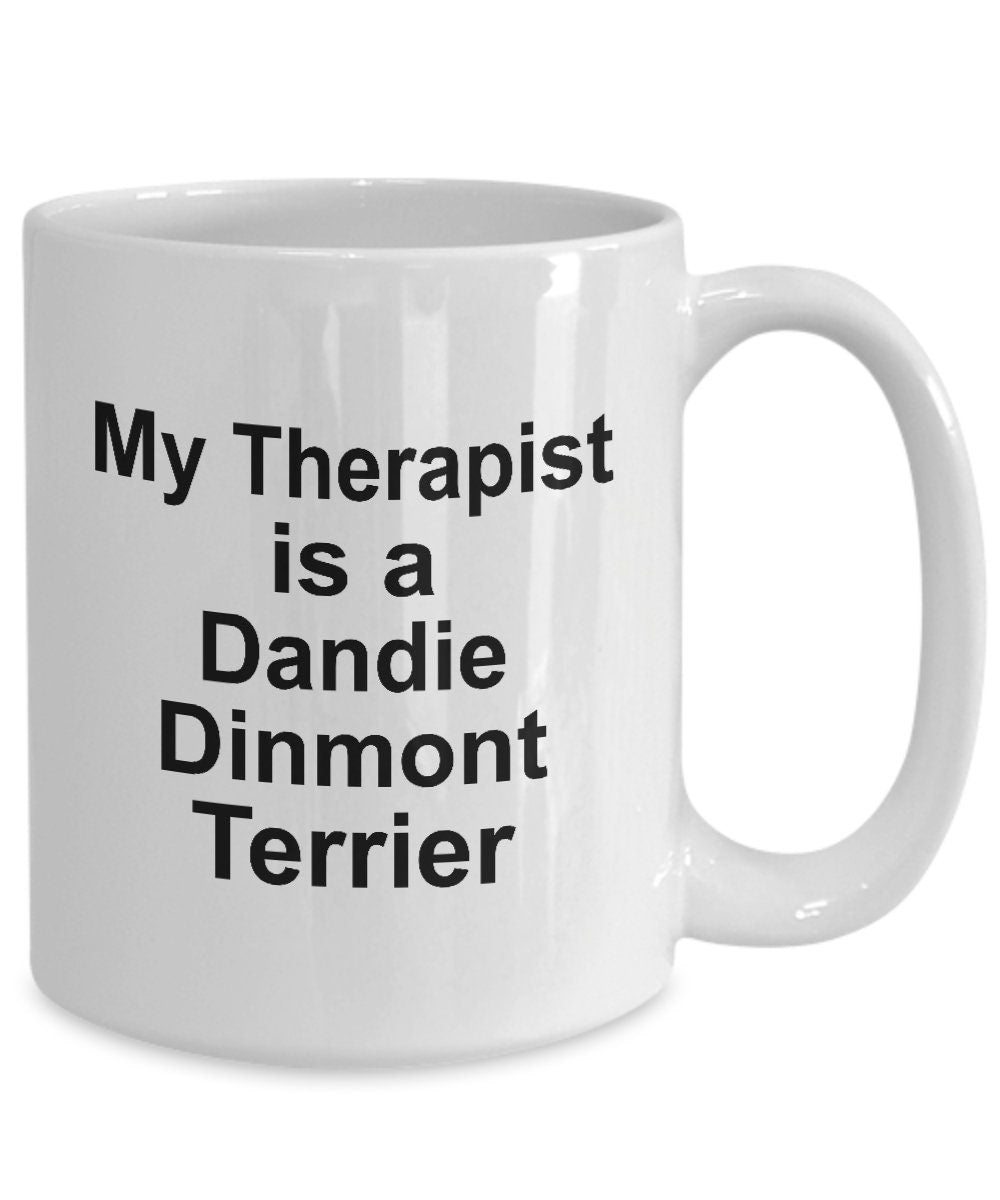 Dandie Dinmont Terrier Dog Therapist Mug - Mallard Moon Gift Shop