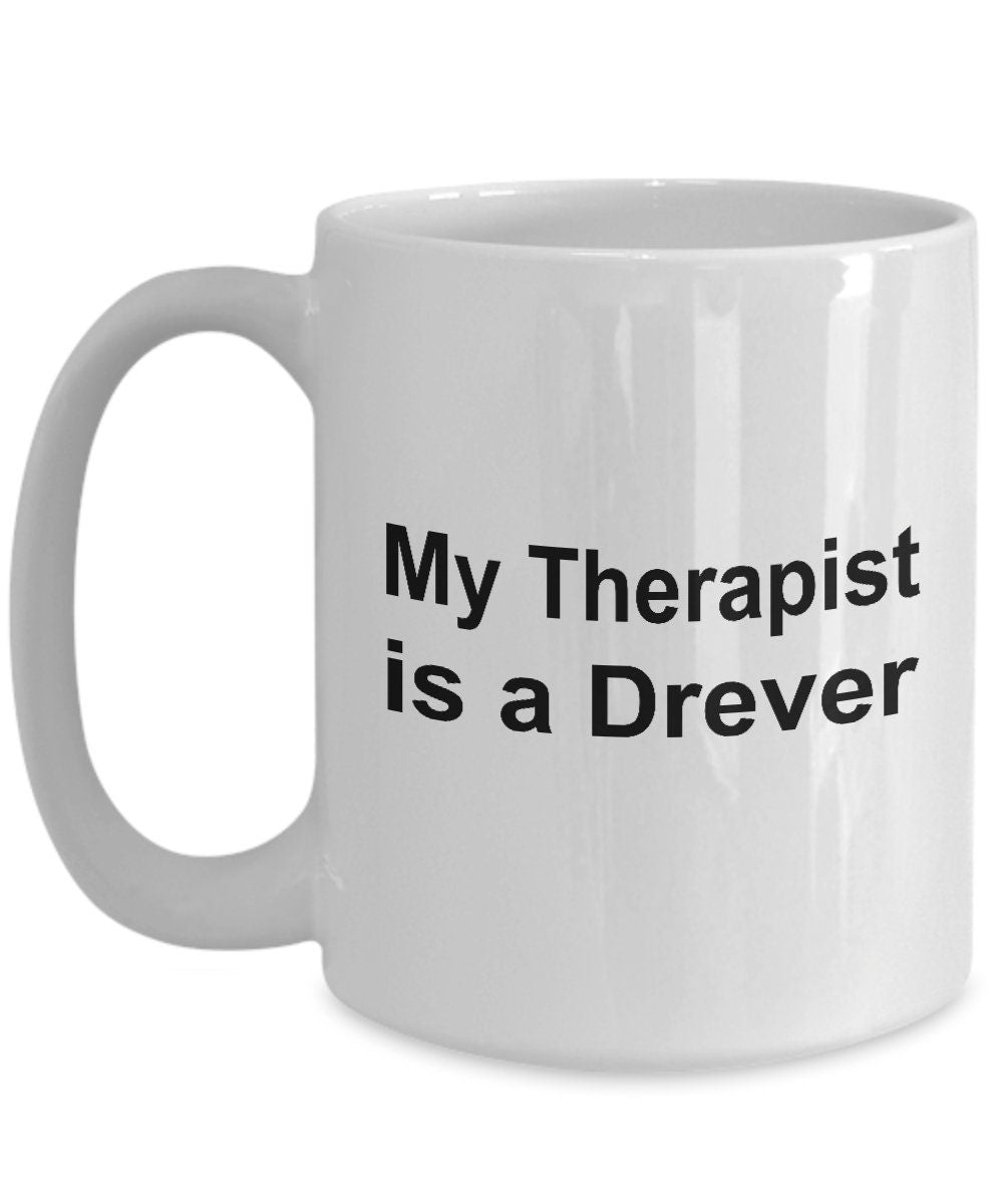 Drever Dog Therapist Mug - Mallard Moon Gift Shop