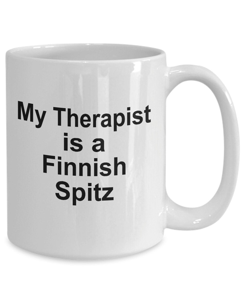 Finnish Spitz Dog Therapist Mug - Mallard Moon Gift Shop