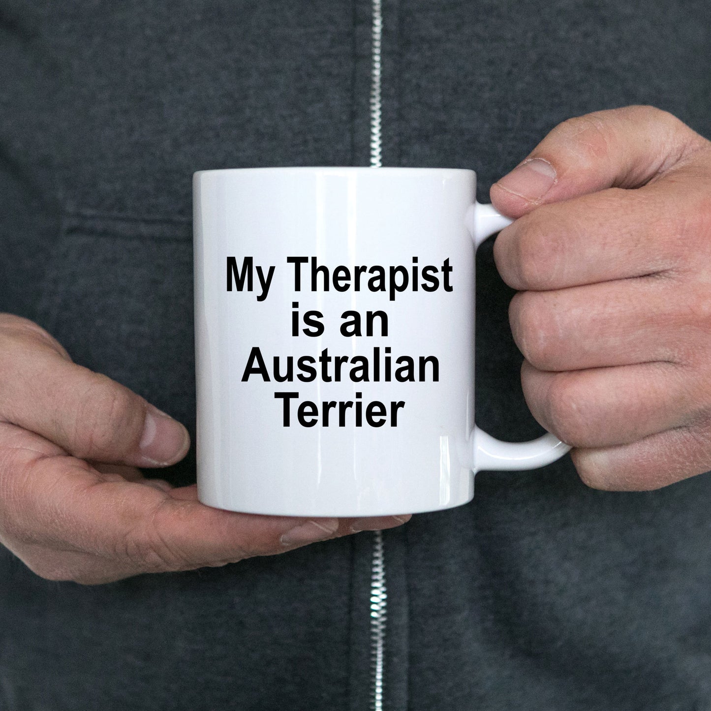 Australian Terrier Dog Therapist Mug - Mallard Moon Gift Shop