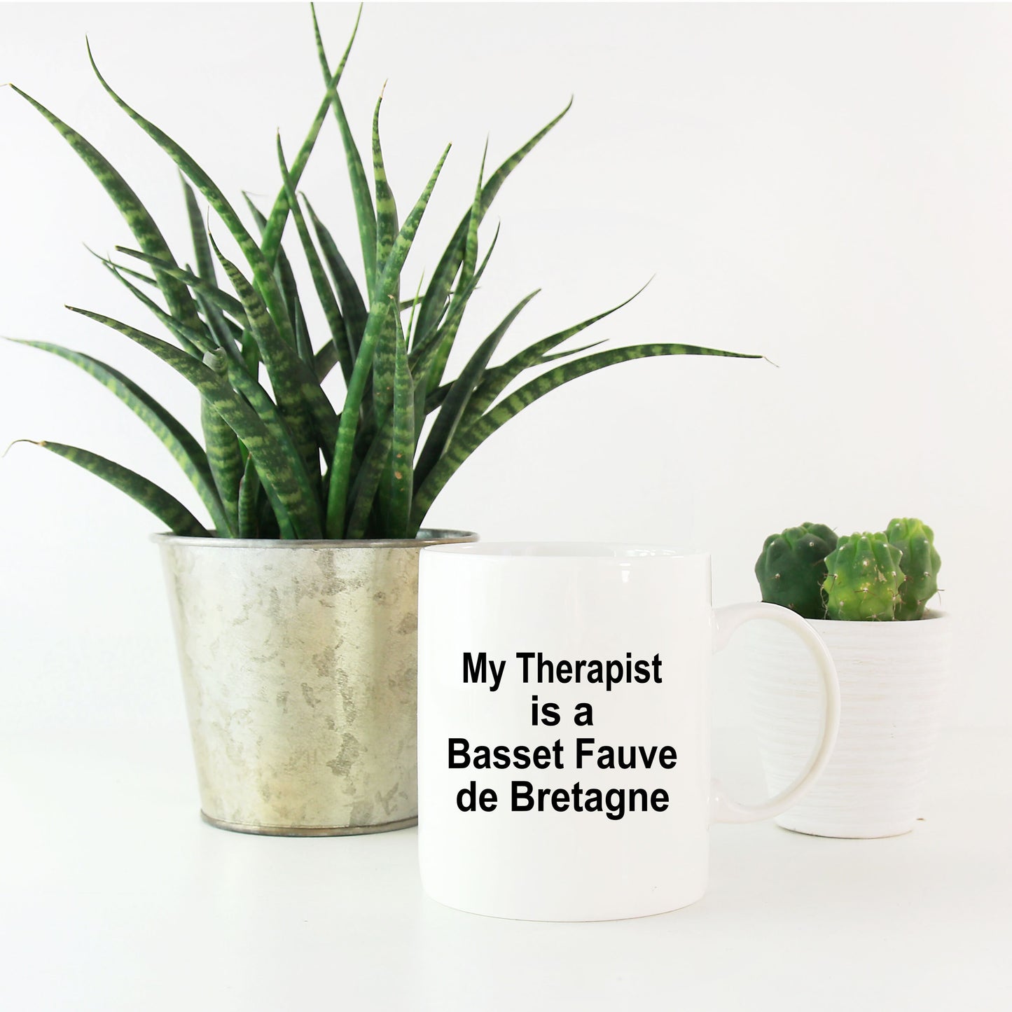 Basset Fauve de Bretagne Dog Therapist Mug - Mallard Moon Gift Shop
