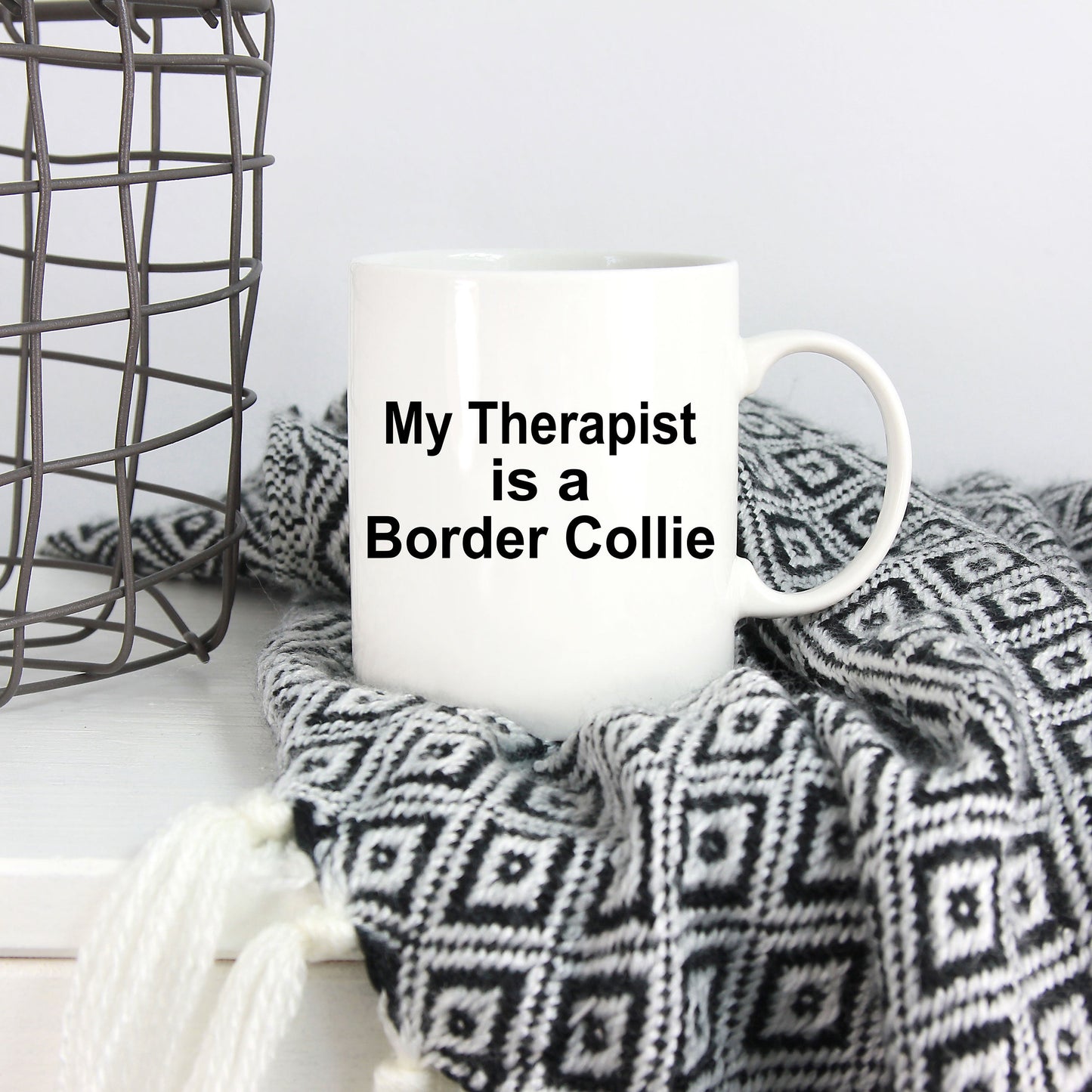 Border Collie Dog Therapist Mug - Mallard Moon Gift Shop