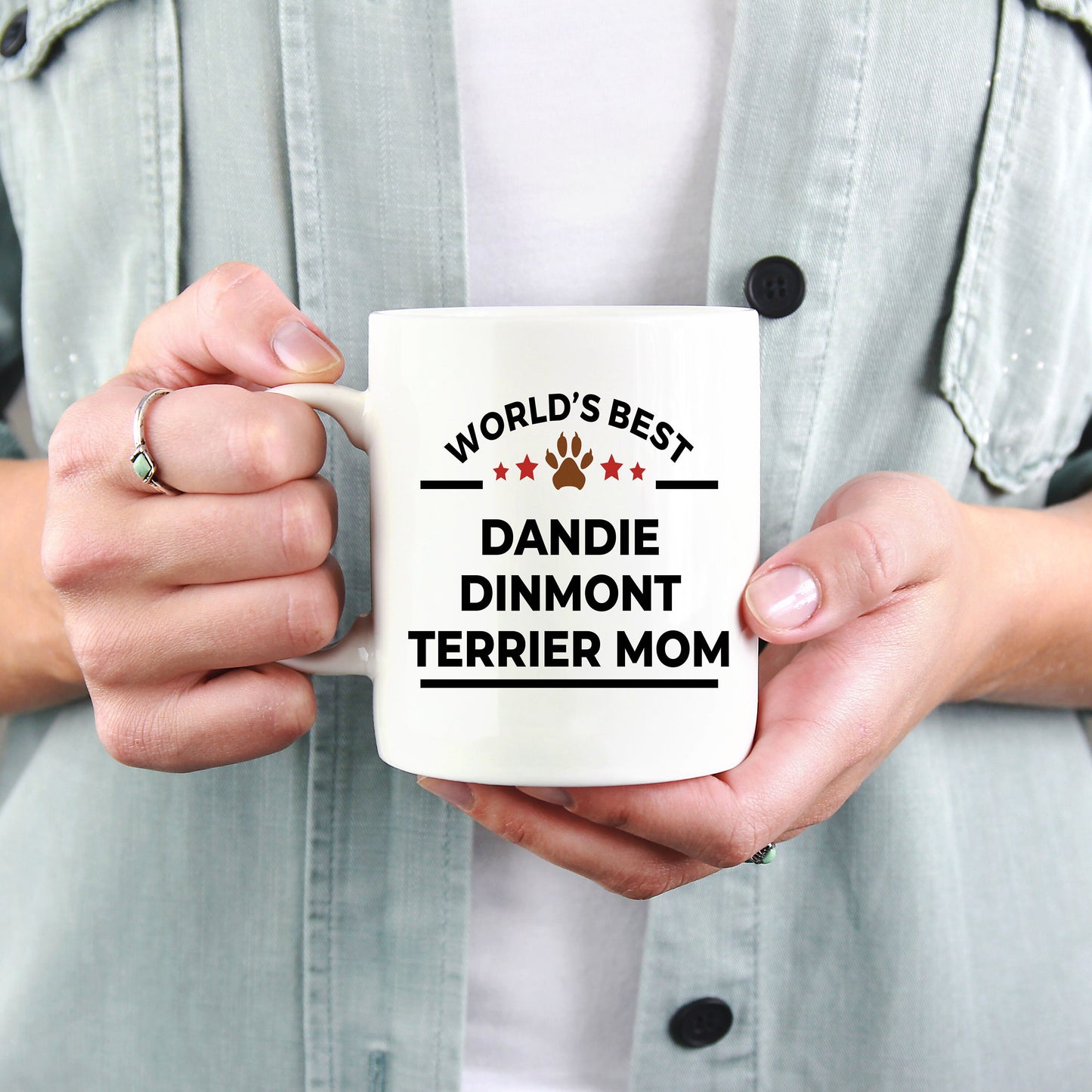Dandie Dinmont Terrier Dog Mom Mug - Mallard Moon Gift Shop