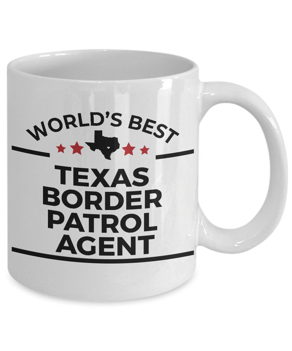 Texas Border Patrol Agent Mug - Mallard Moon Gift Shop