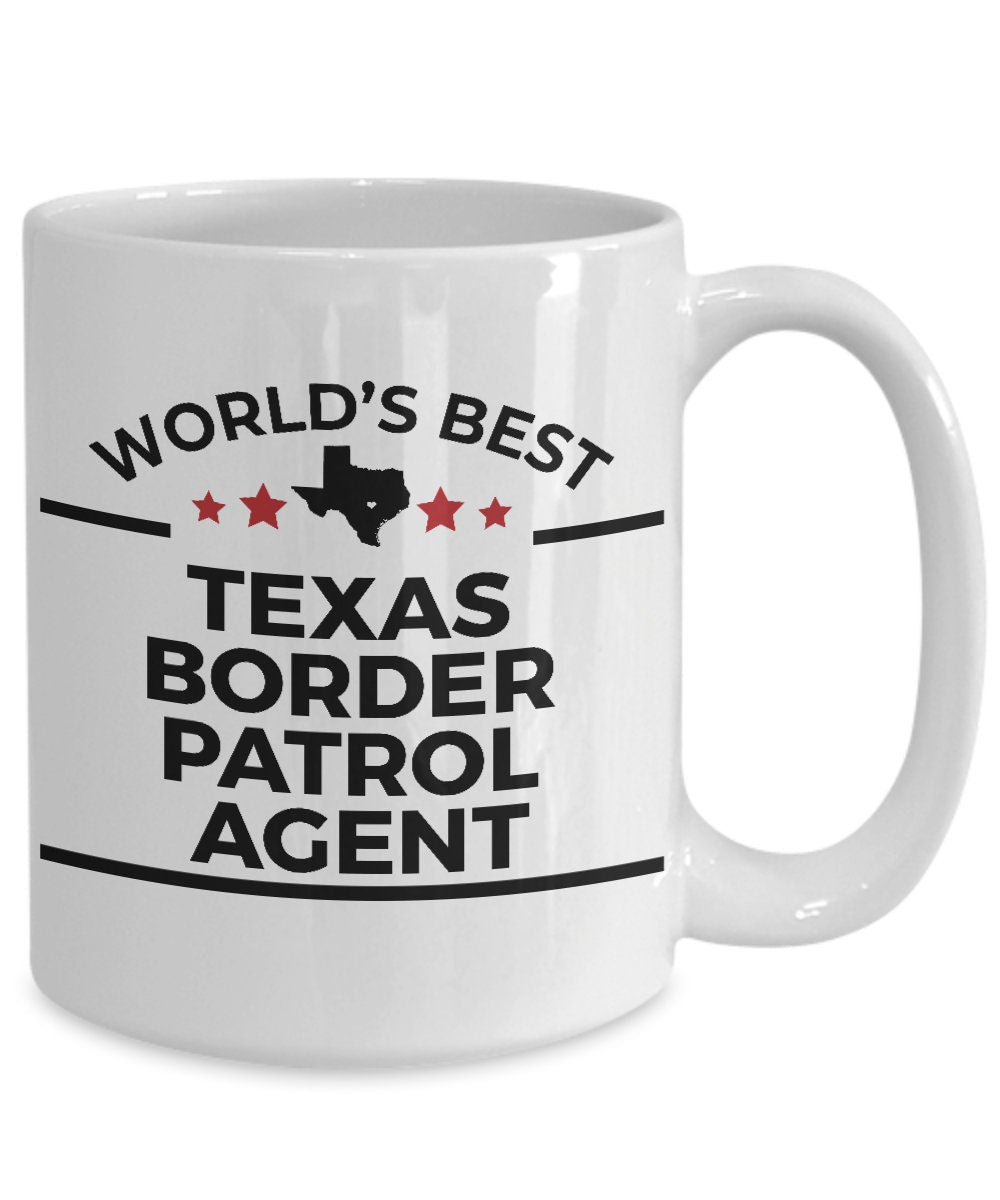 Texas Border Patrol Agent Mug - Mallard Moon Gift Shop