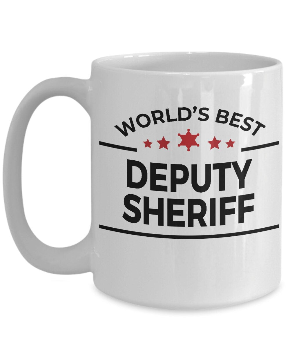 Deputy Sheriff Coffee Mug - Mallard Moon Gift Shop