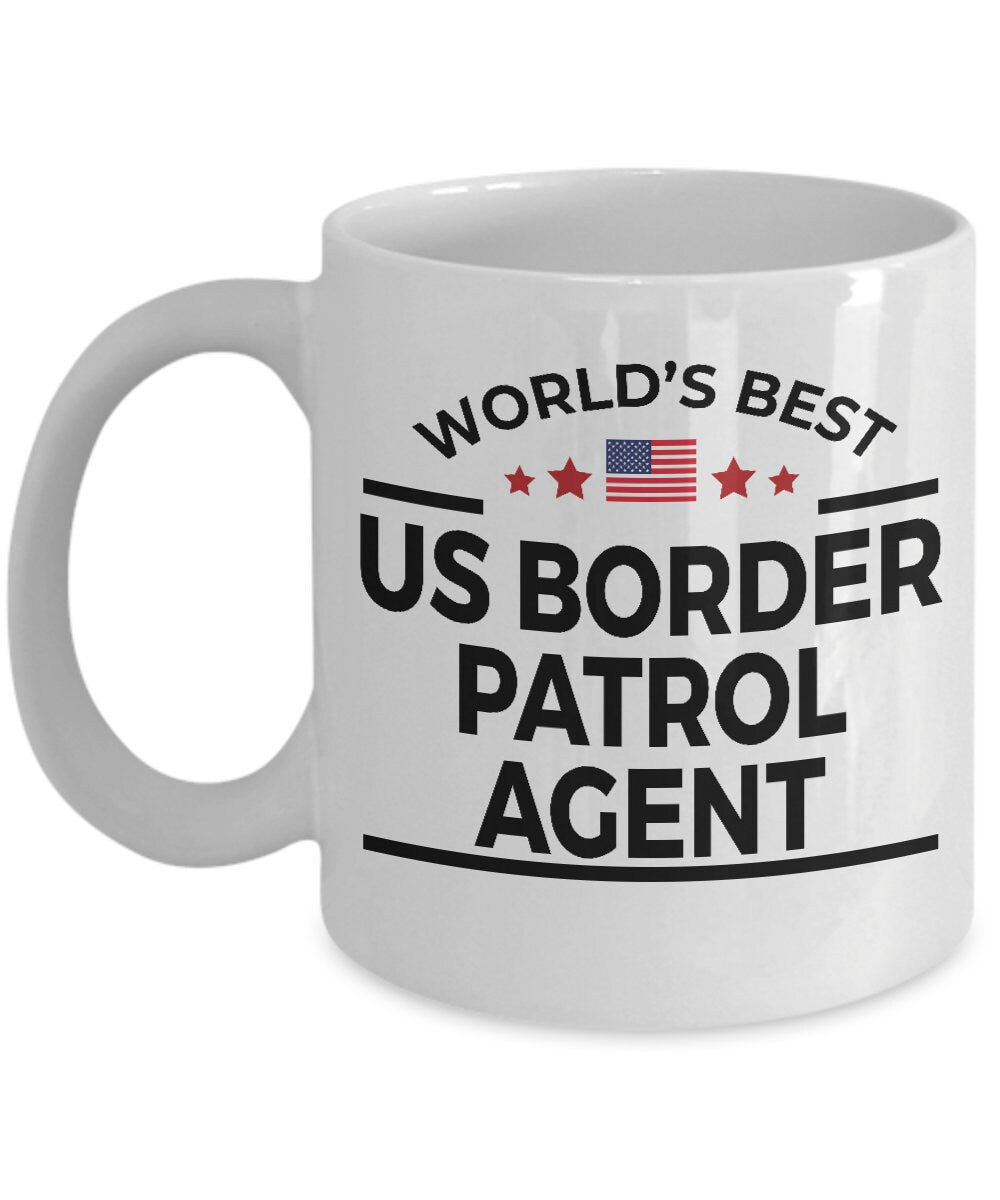 US Border Patrol Agent Custom Coffee Mug