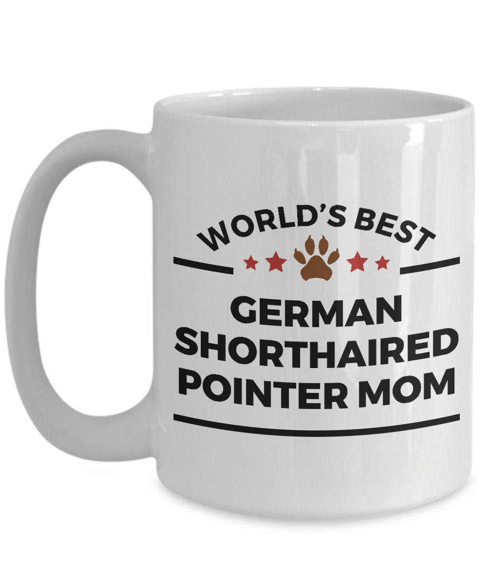 German Shorthaired Pointer Dog Mom Coffee Mug - Mallard Moon Gift Shop
