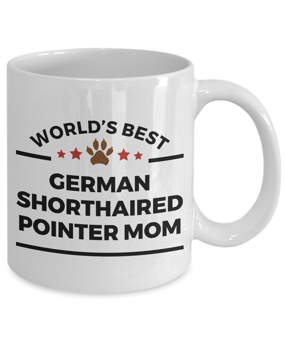 German Shorthaired Pointer Dog Mom Coffee Mug - Mallard Moon Gift Shop