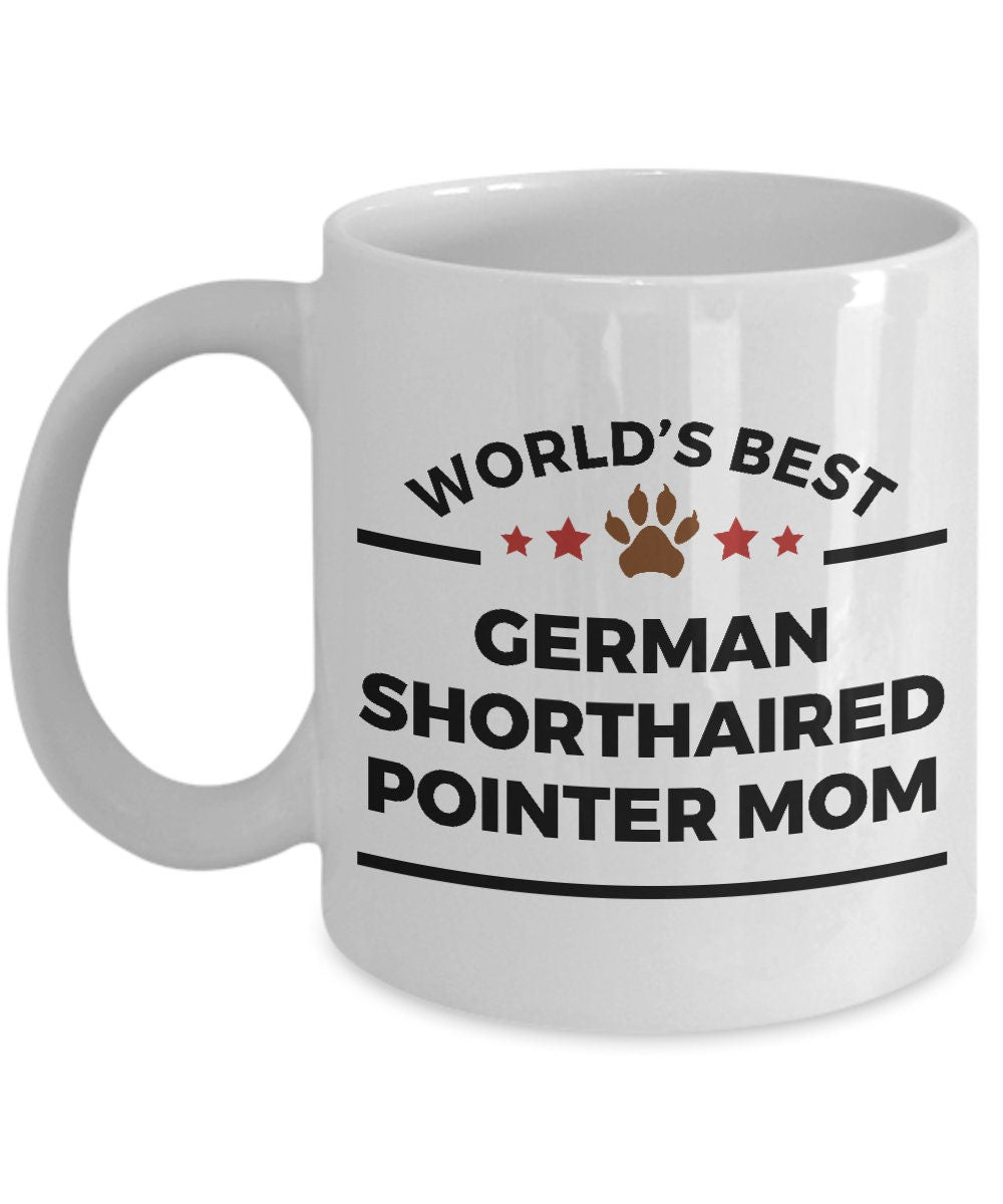 German Shorthaired Pointer Dog Mom Coffee Mug - Mallard Moon Gift Shop