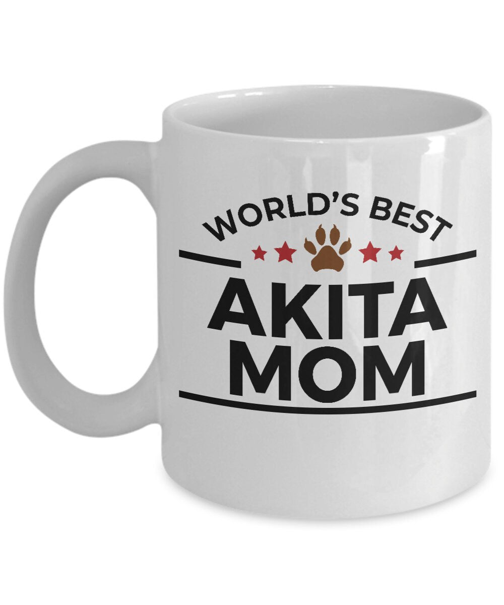 Akita Dog Mom Coffee Mug