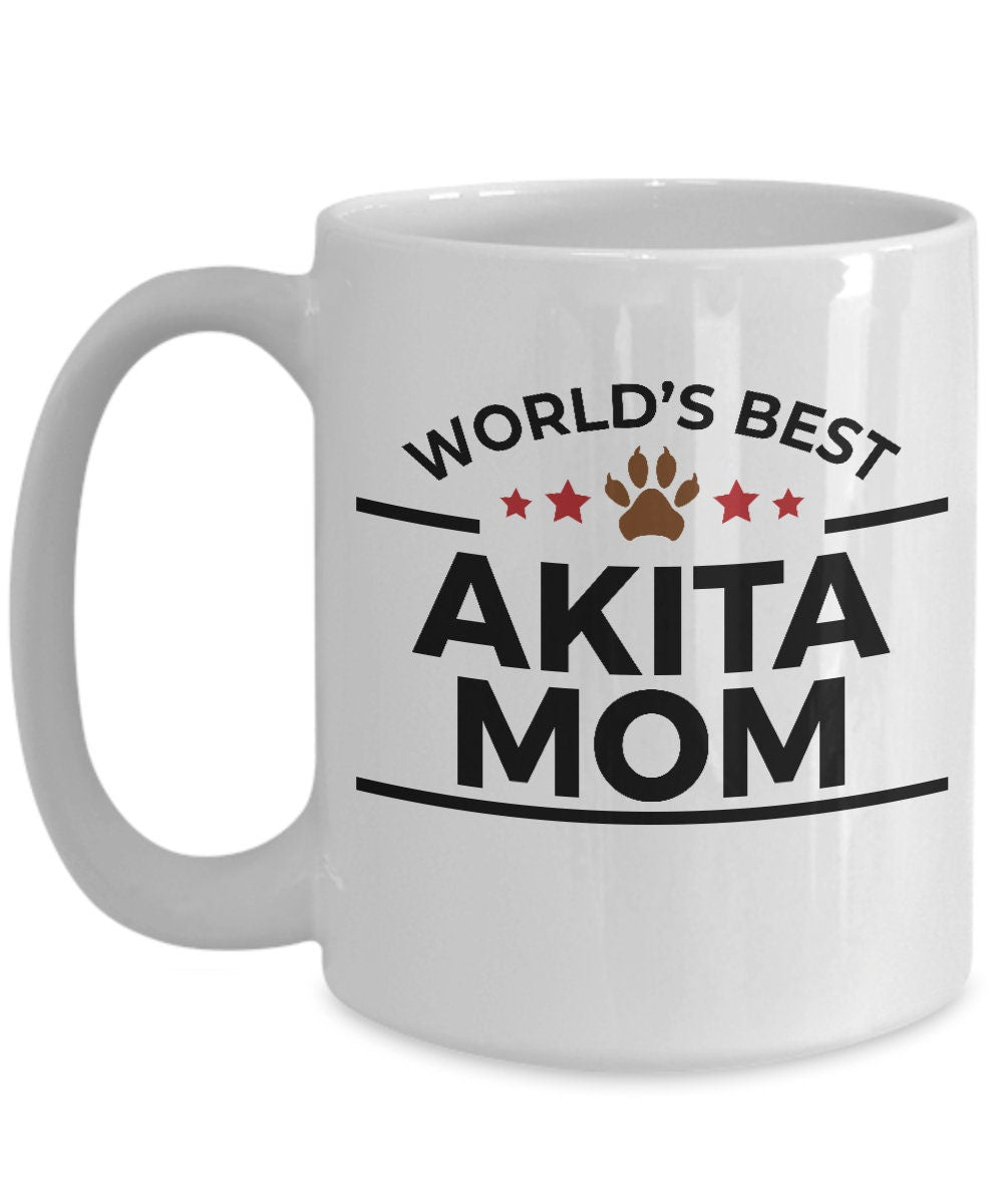 Akita Dog Mom Coffee Mug