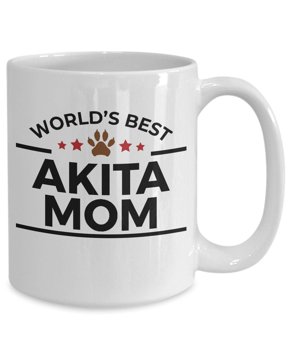 Akita Dog Mom Coffee Mug