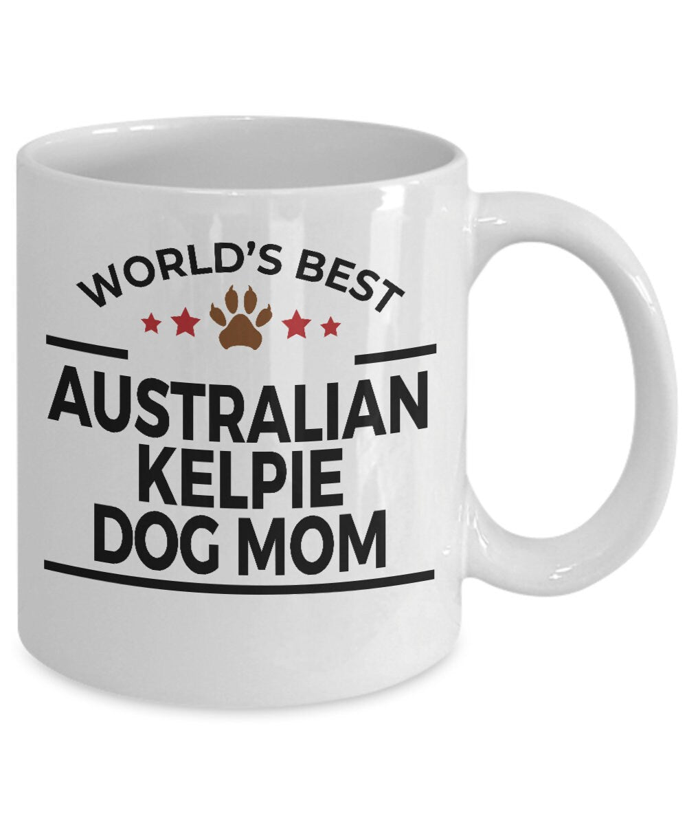 Australian Kelpie Dog Mom Mug - Mallard Moon Gift Shop