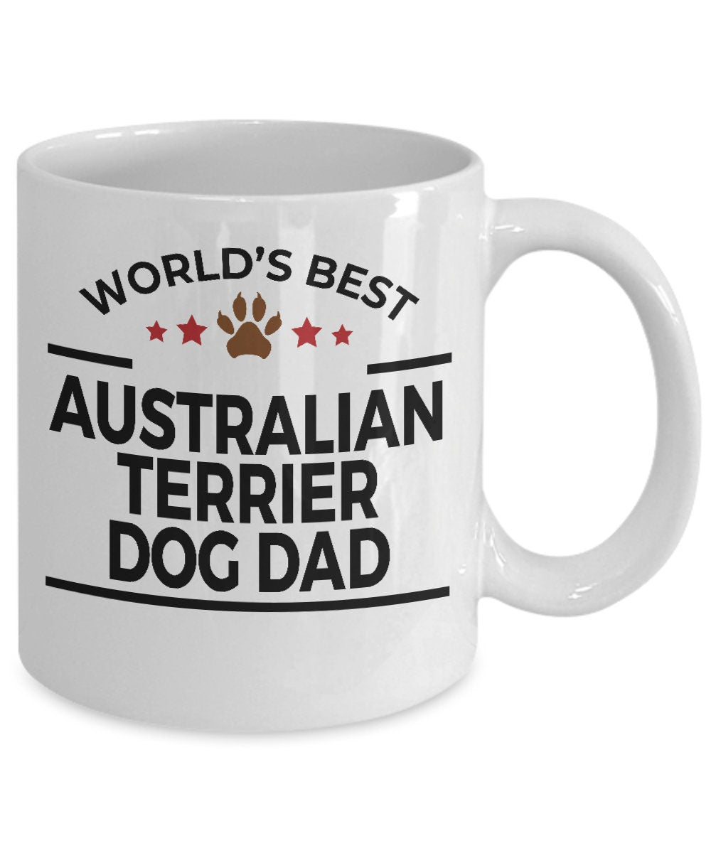 Australian Terrier Dog Dad Mug - Mallard Moon Gift Shop