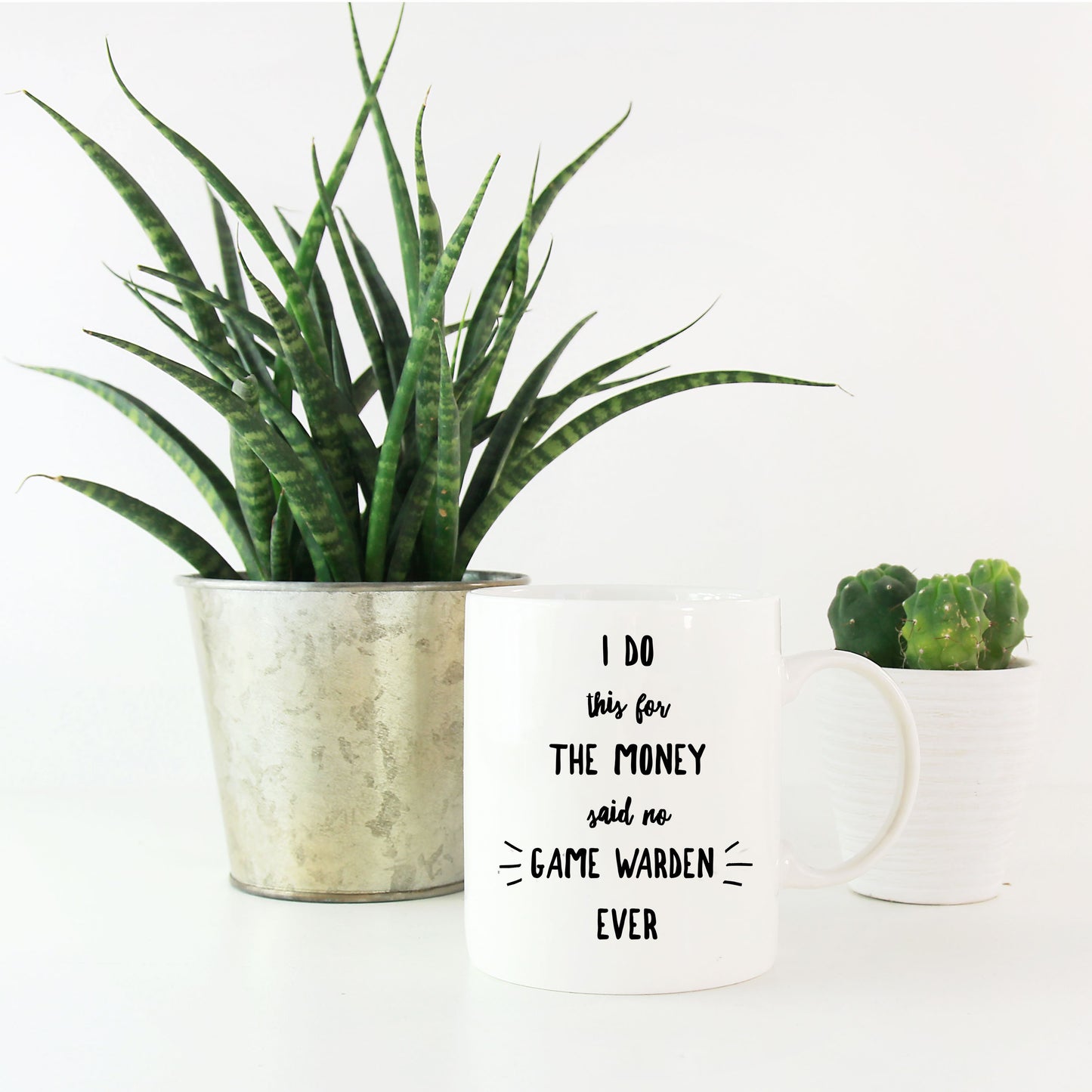Game Warden Coffee Mug - I Do This For the Money Said No Game Warden Ever - Mallard Moon Gift Shop
