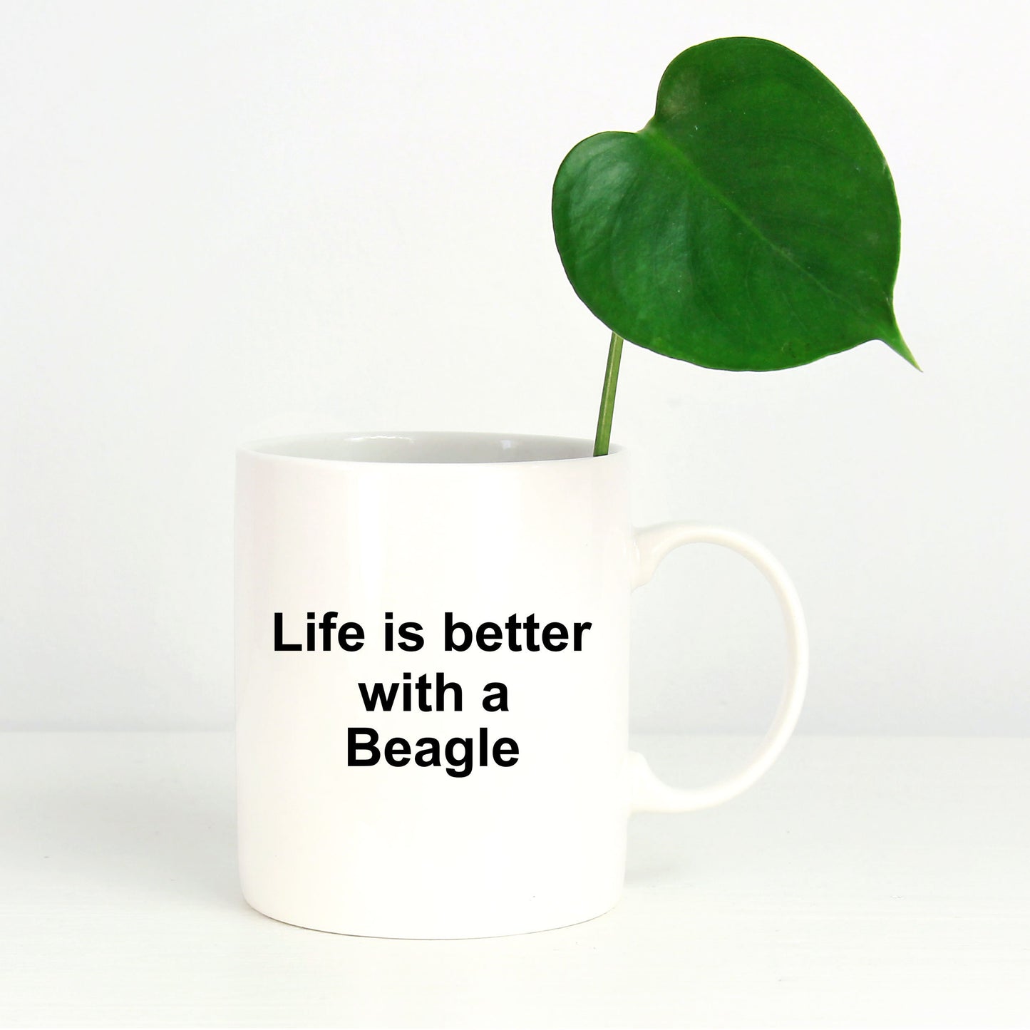Beagle Dog Mug - Life is Better with a Beagle - Mallard Moon Gift Shop