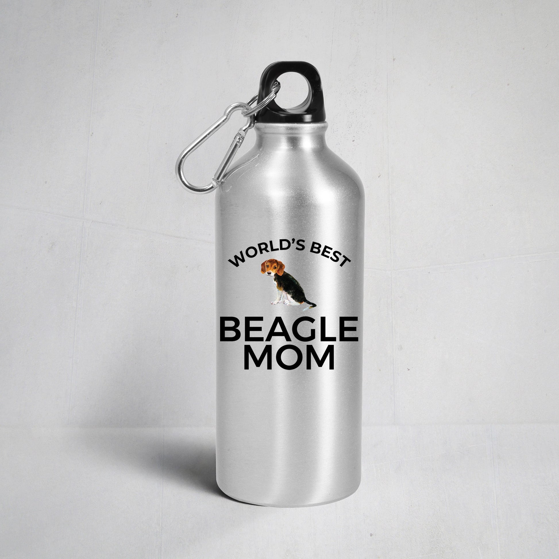 Beagle Dog Mom Water Bottle - Mallard Moon Gift Shop