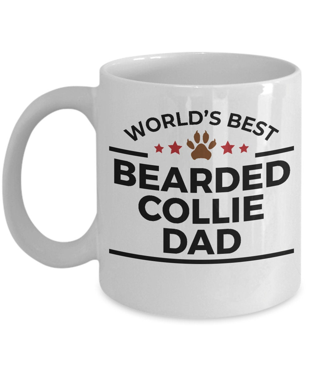 Bearded Collie Dog Dad Mug
