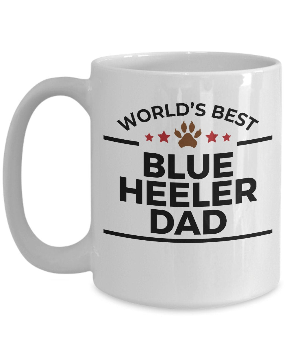 Blue Heeler Dog Dad Mug - Mallard Moon Gift Shop