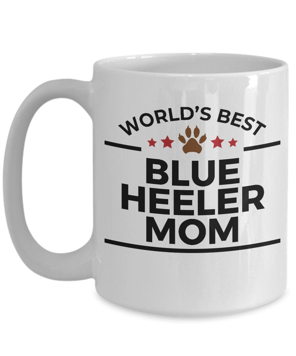 Blue Heeler Dog Mom Mug - Mallard Moon Gift Shop
