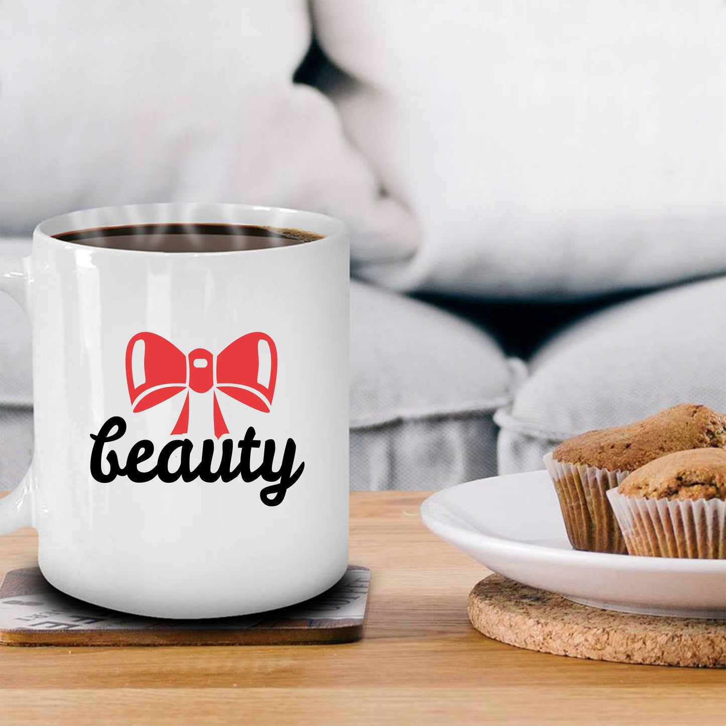 Beauty Coffee Mug - Mallard Moon Gift Shop