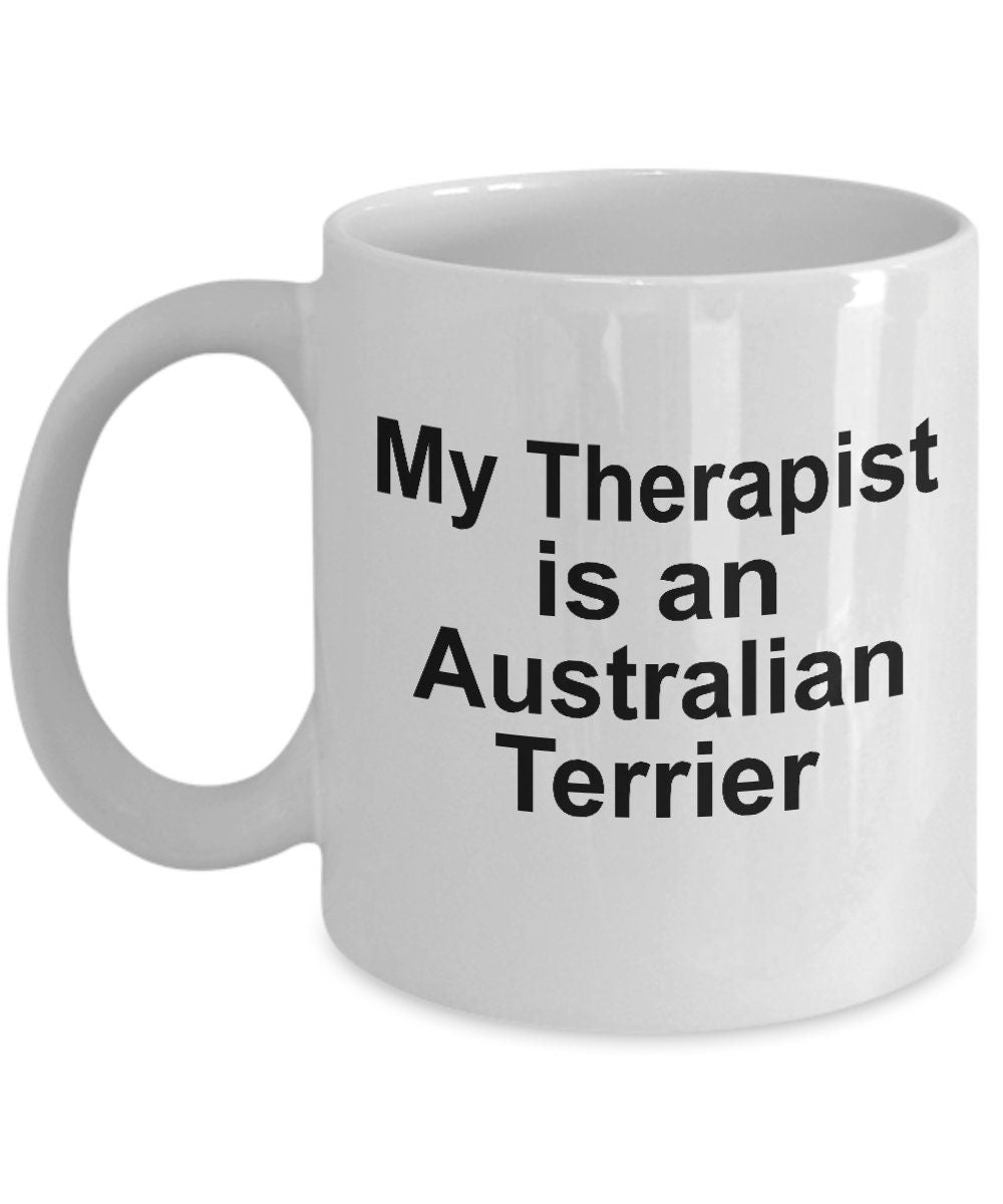 Australian Terrier Dog Therapist Mug - Mallard Moon Gift Shop