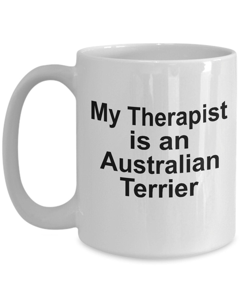 Australian Terrier Dog Therapist Mug - Mallard Moon Gift Shop