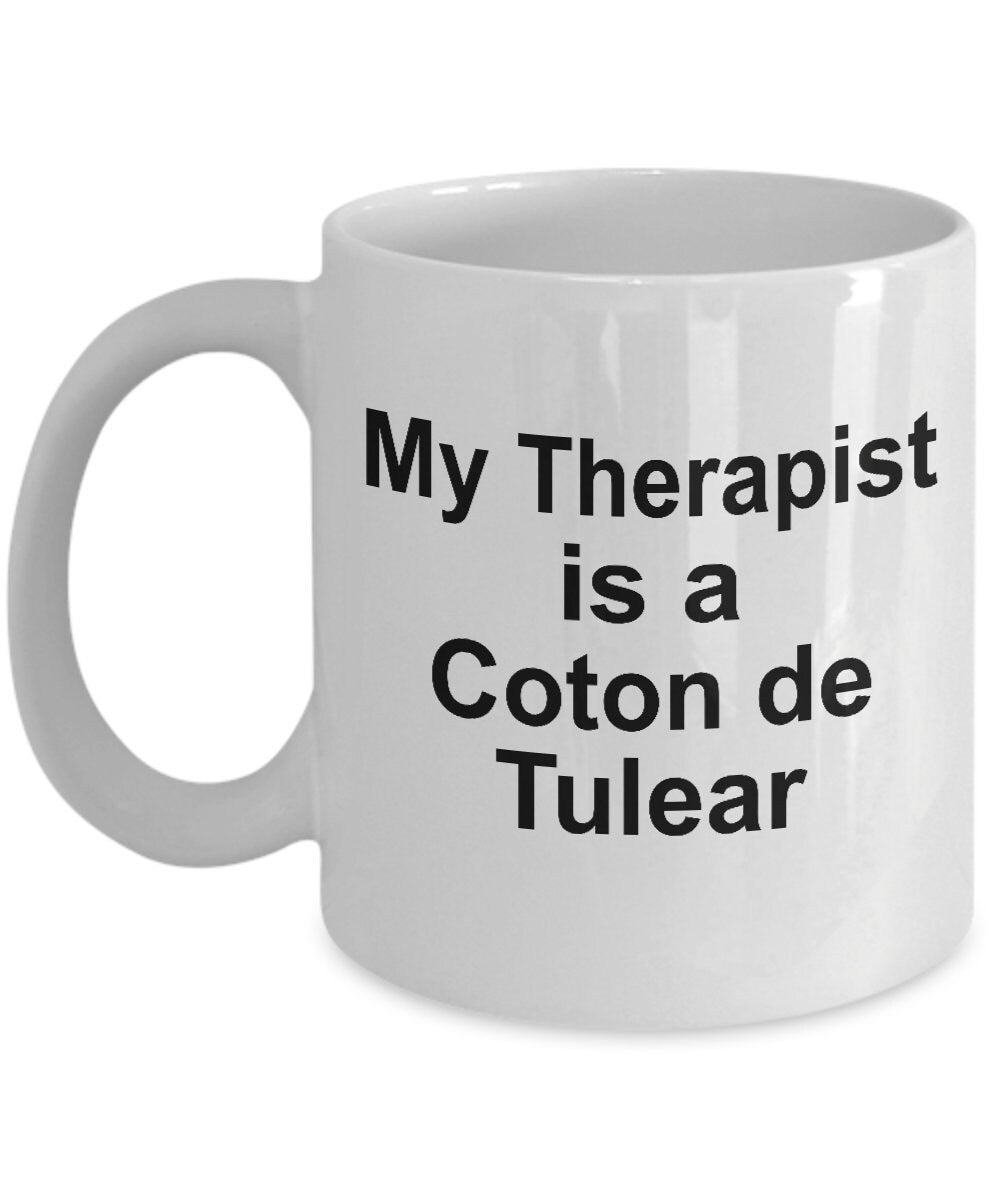 Coton de Tulear Dog Therapist Mug - Mallard Moon Gift Shop