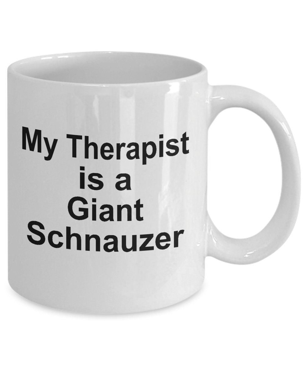 Giant Schnauzer Dog Therapist Mug