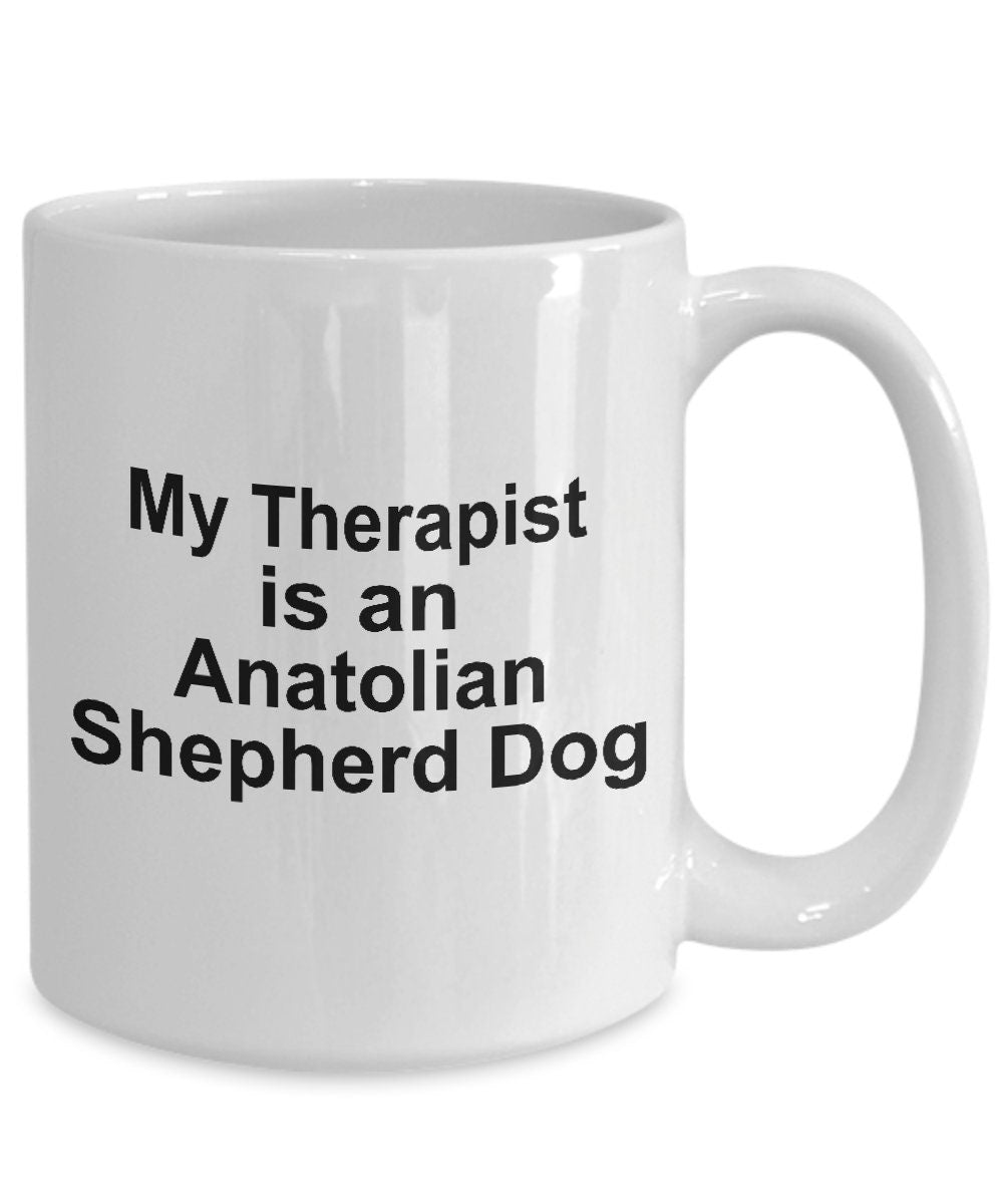 Anatolian Shepherd Dog Therapist Coffee Mug - Mallard Moon Gift Shop