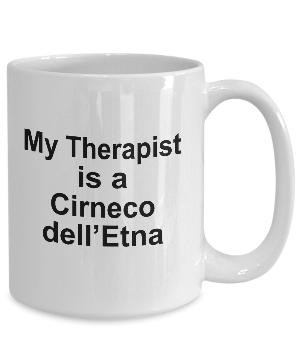 Cirneco dell’Etna Dog Therapist Mug - Mallard Moon Gift Shop