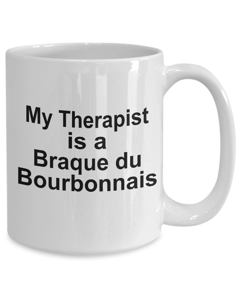 Braque du Bourbonnais Dog Therapist Mug - Mallard Moon Gift Shop