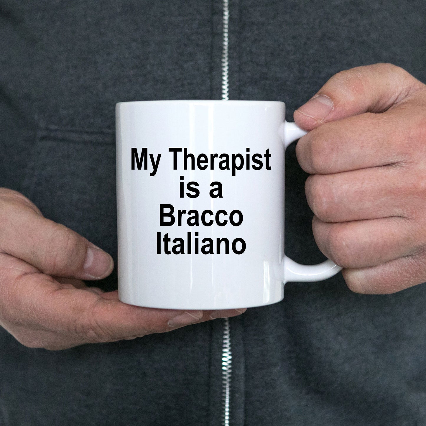Bracco Italiano Dog Therapist Mug - Mallard Moon Gift Shop