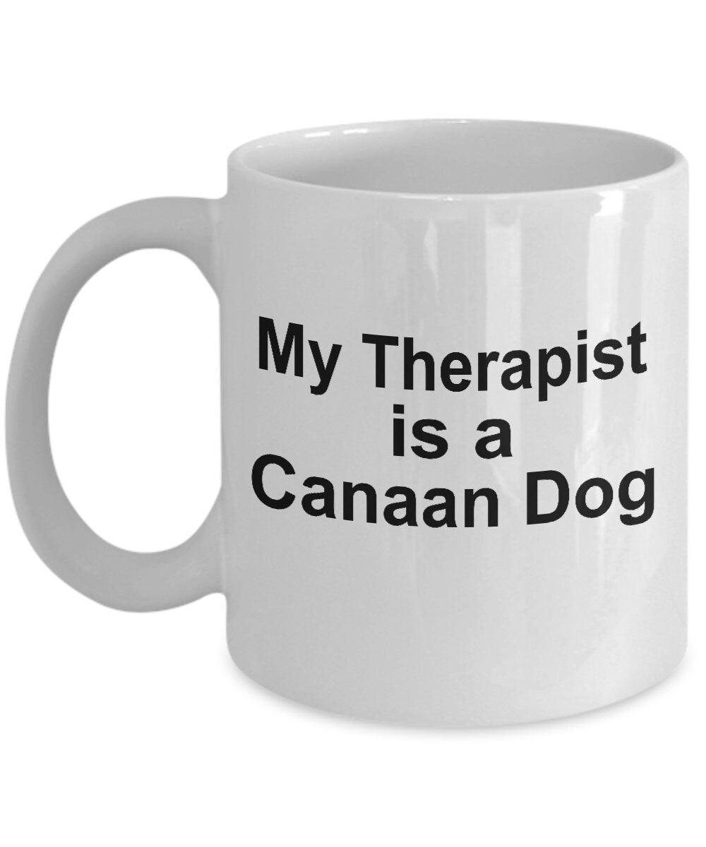 Canaan Dog Therapist Mug - Mallard Moon Gift Shop