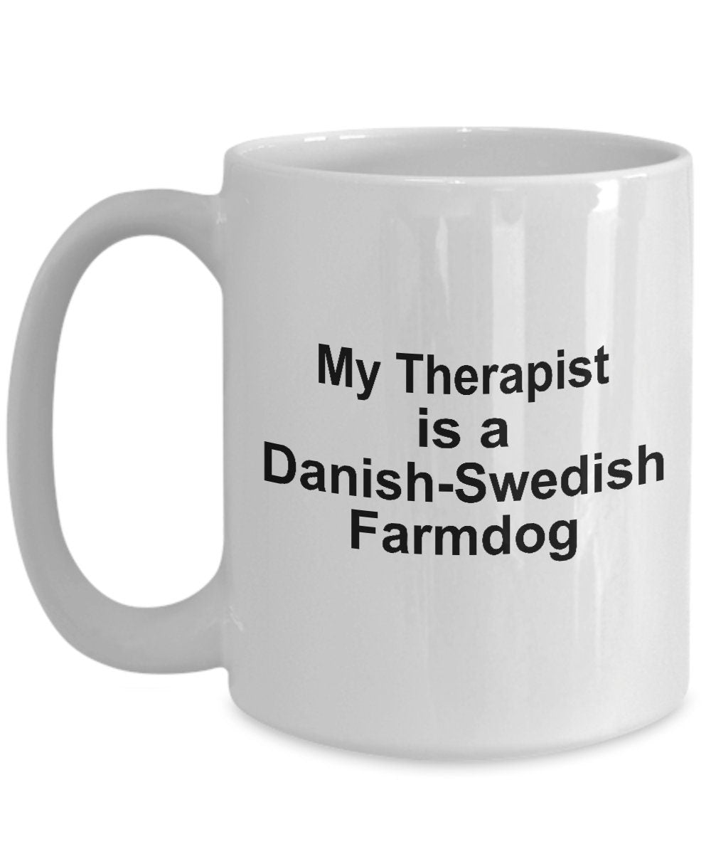 Danish-Swedish Farmdog Dog Therapist Mug - Mallard Moon Gift Shop