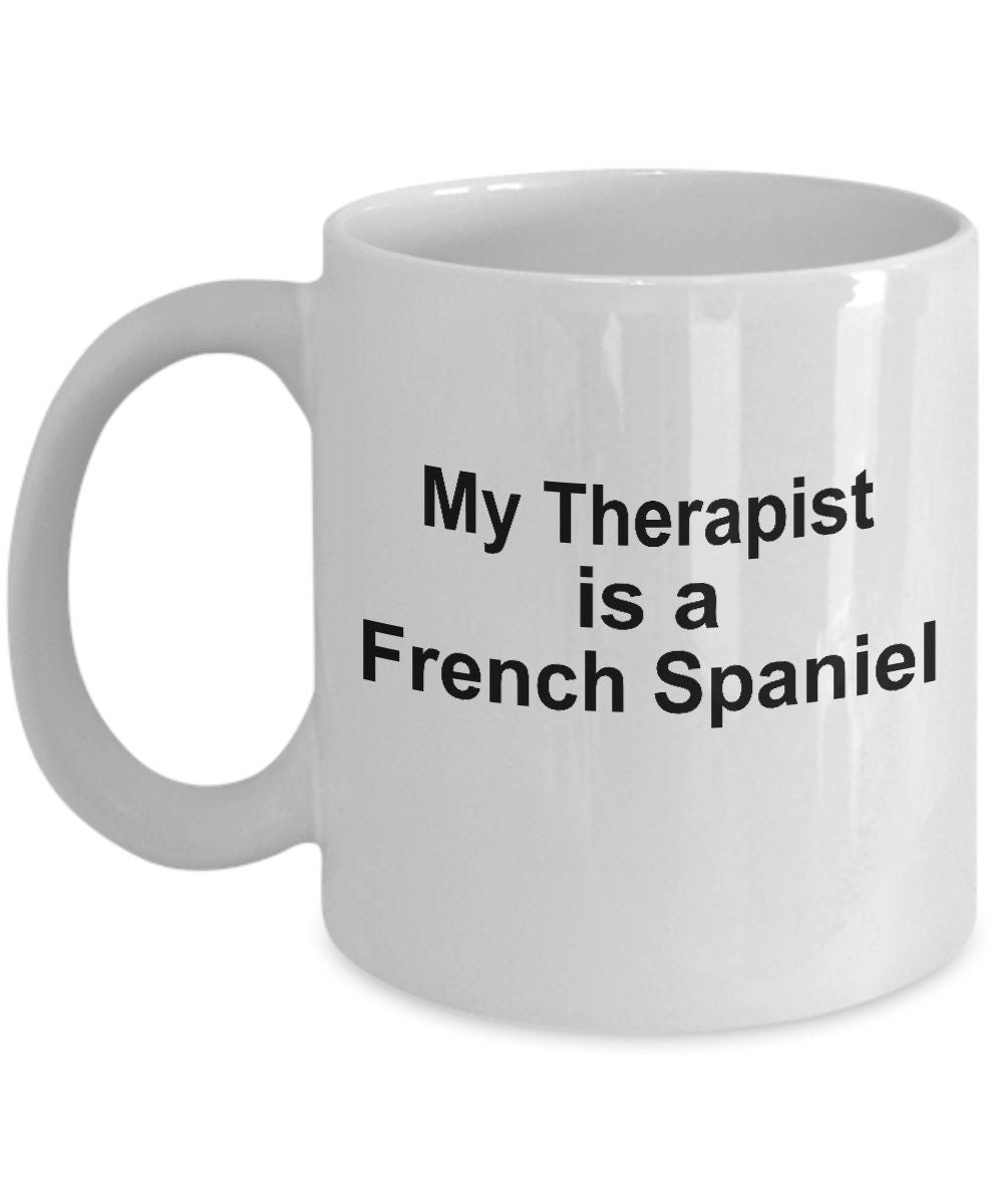 French Spaniel Dog Therapist Mug - Mallard Moon Gift Shop