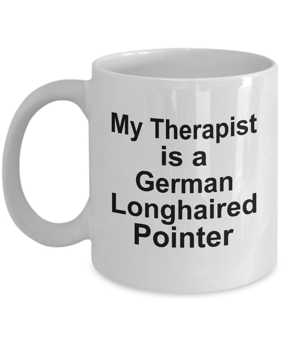 German Longhaired Pointer Dog Therapist Mug - Mallard Moon Gift Shop