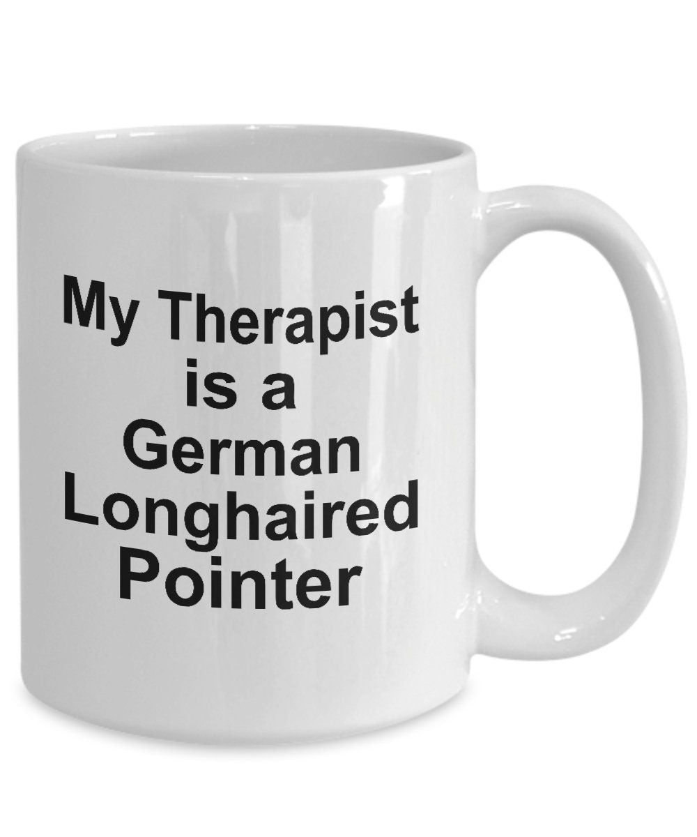 German Longhaired Pointer Dog Therapist Mug - Mallard Moon Gift Shop