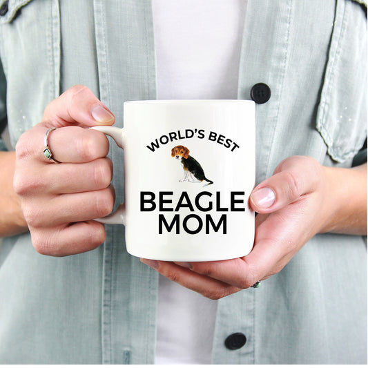 Beagle Puppy Dog Mom Mug - Mallard Moon Gift Shop