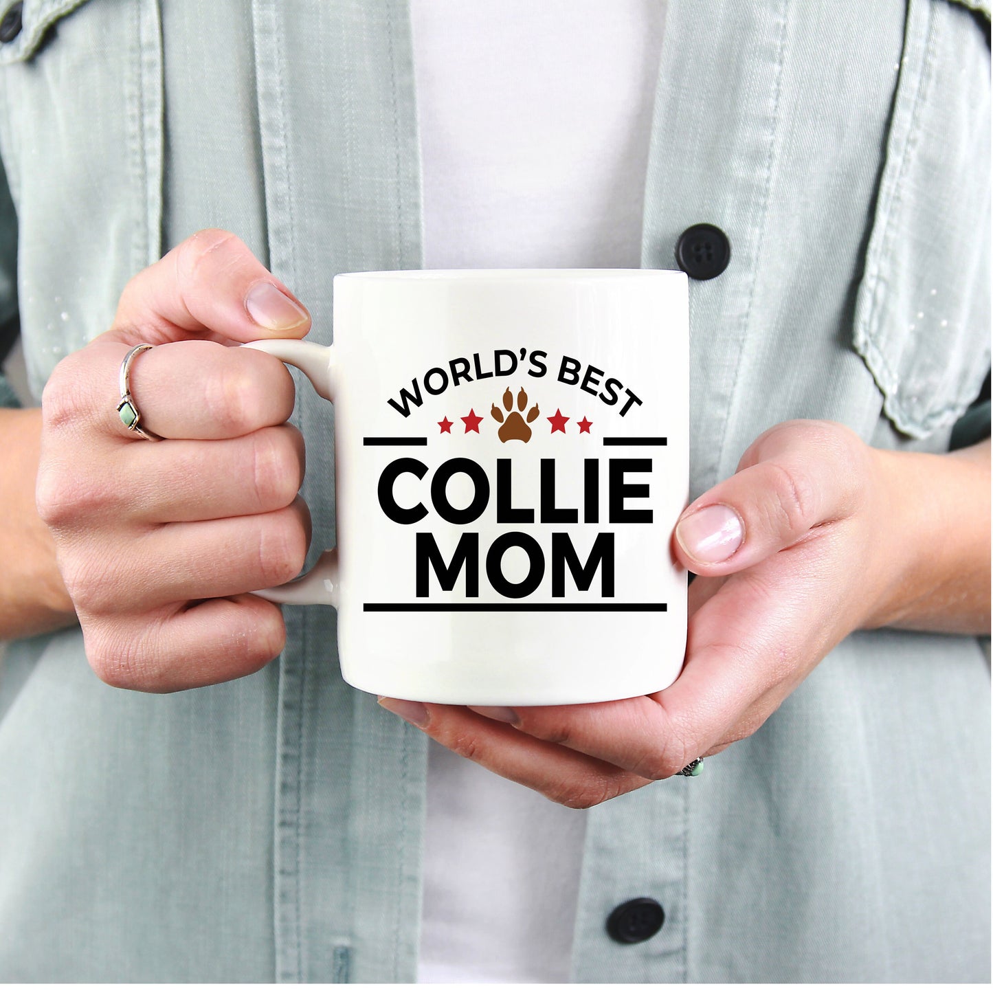 Collie Dog Mom Mug - Mallard Moon Gift Shop