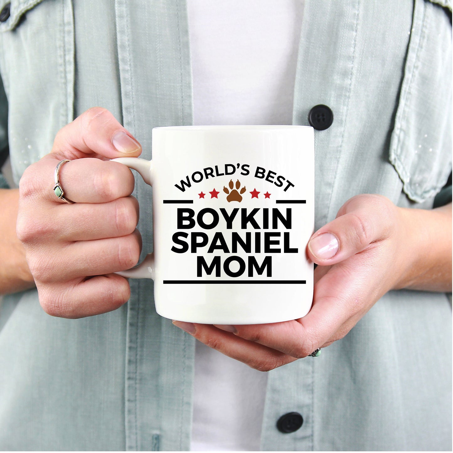 Boykin Spaniel Dog Mom Mug - Mallard Moon Gift Shop