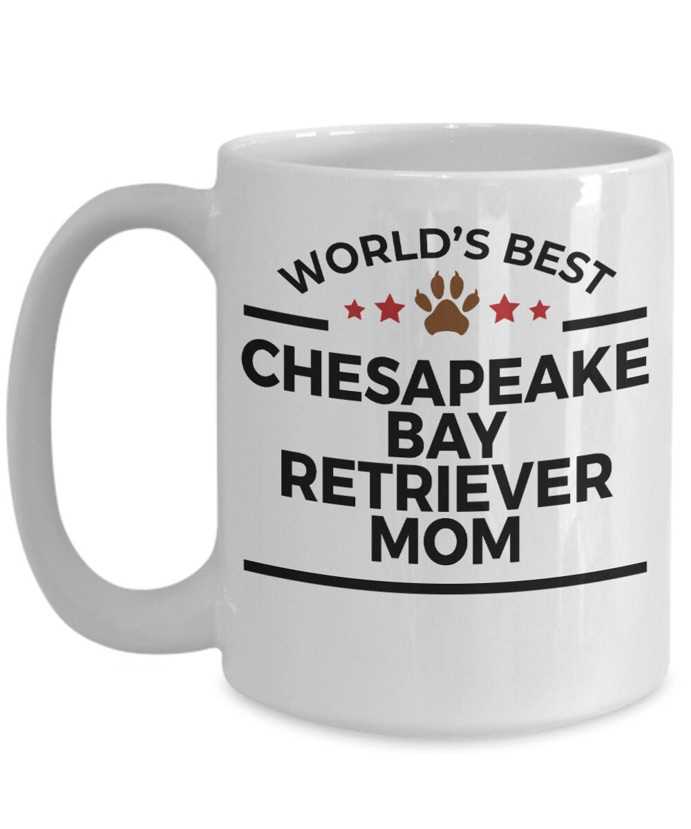 Chesapeake Bay Retriever Dog Mom Mug - Mallard Moon Gift Shop