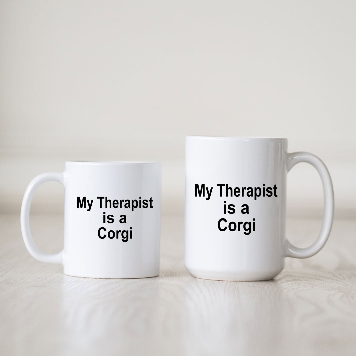 Corgi Dog Therapist Mug - Mallard Moon Gift Shop