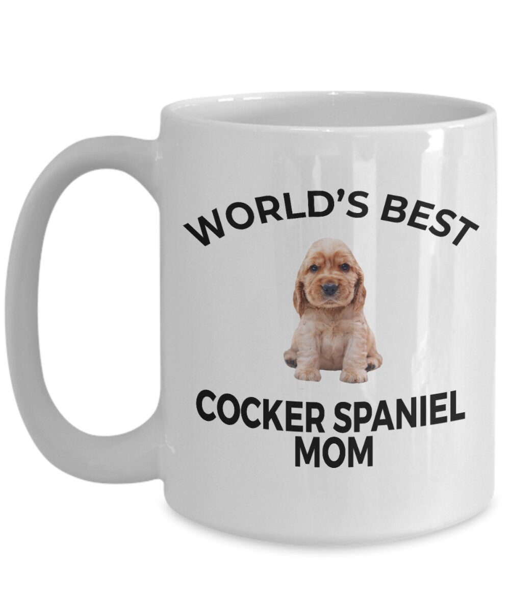 Cocker Spaniel Puppy Dog Mom Mug - Mallard Moon Gift Shop