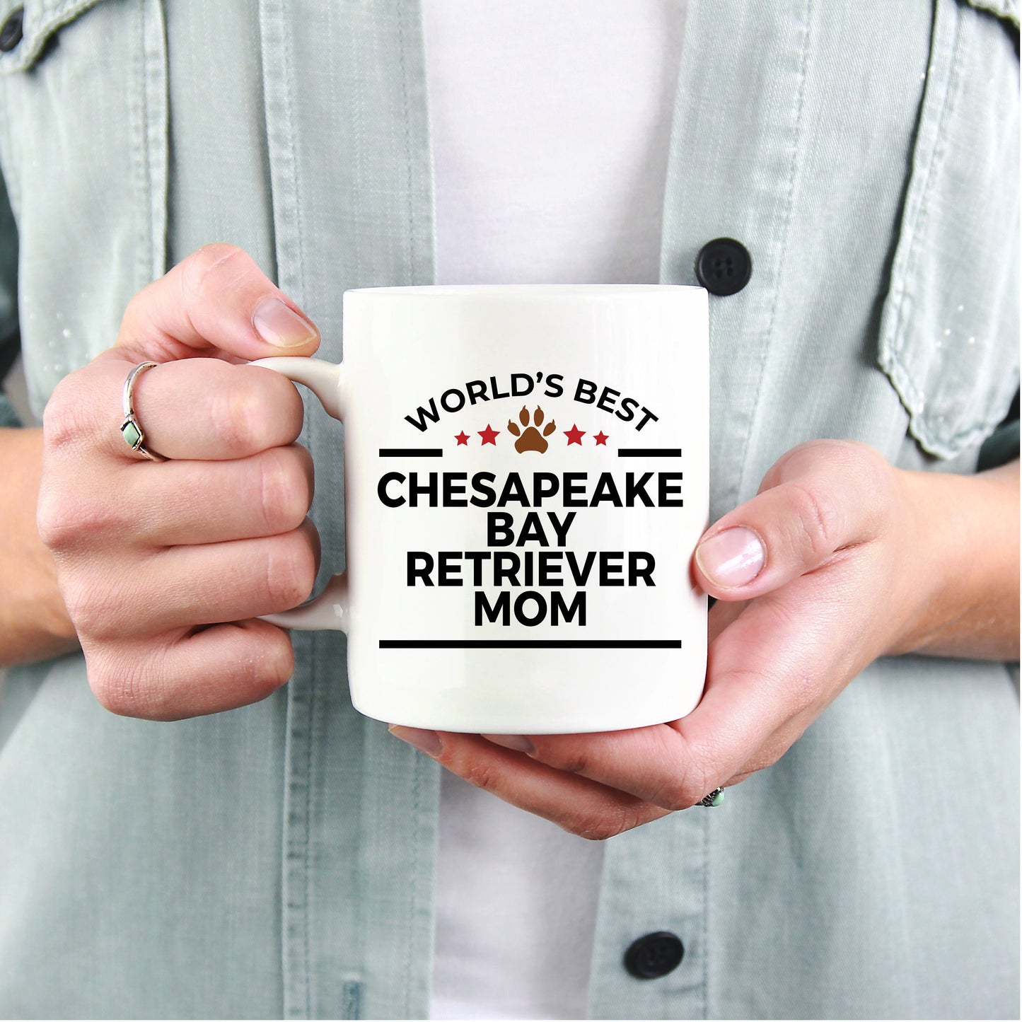 Chesapeake Bay Retriever Dog Mom Mug - Mallard Moon Gift Shop