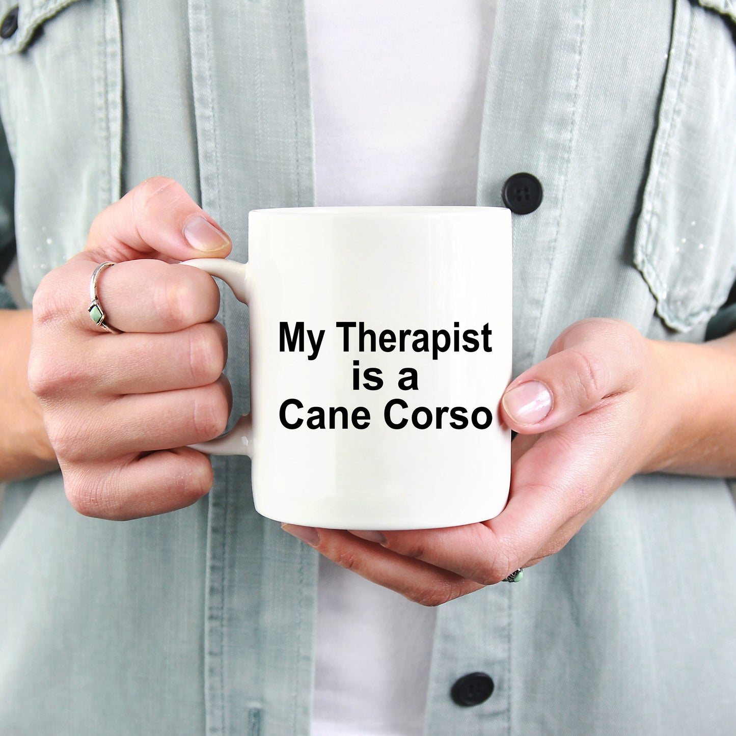 Cane Corso Dog Therapist Mug - Mallard Moon Gift Shop